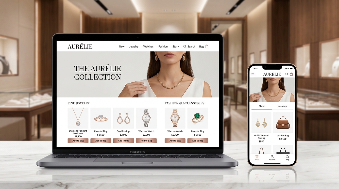 Aurélie Luxury E-Commerce